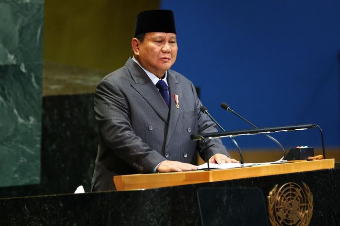 Presiden Prabowo menyerukan agar dunia mengakui kemerdekaan dan Negara Palestina saat berpidato dalam KTT PBB di New York.