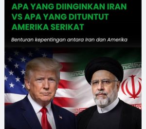 DILEMA TRUMP DAN INTERPRETASI 10 TUNTUTAN IRAN
